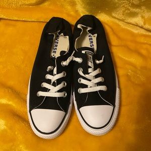 Brand new never worn…Converse. Women’s size 8 1/2 slip on. Black
